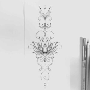 subtle-feather-tattoos – tattoo design ideas free ai generated – clean-shape – for-outer-arm – Gallery: other-delicate-inkby-ai