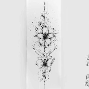 subtle-shading – tattoo design ideas free ai generated – punctual – for-lower-back – Gallery: other-delicate-inkby-ai