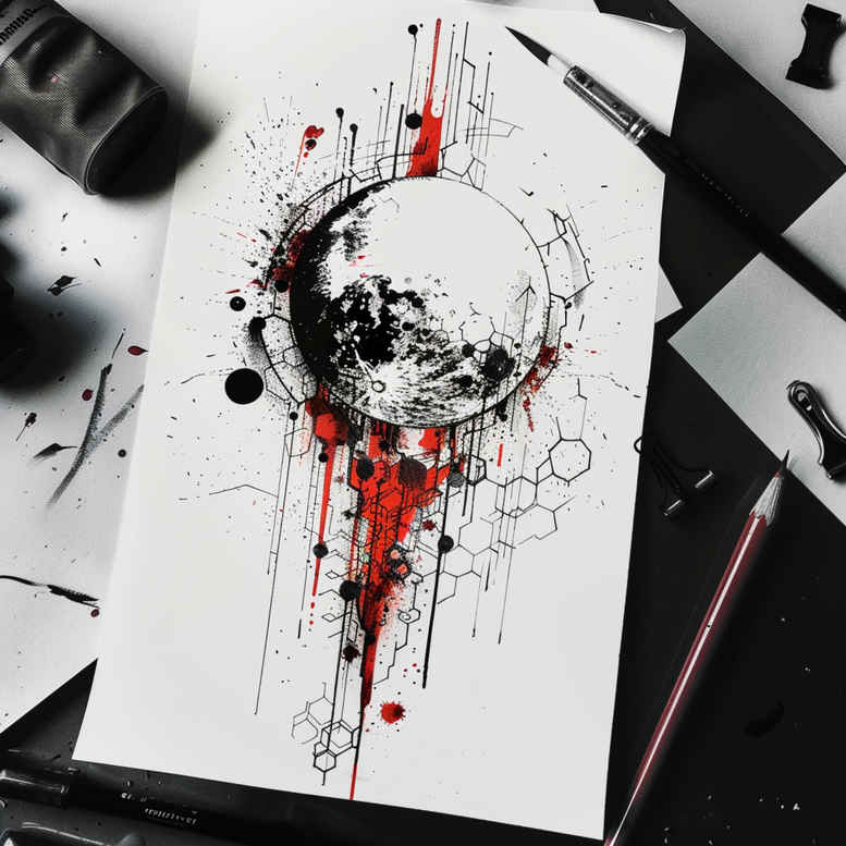 subtle-shading – tattoo design ideas free ai generated – subtle – for-abdomen – Gallery: other-delicate-inkby-ai