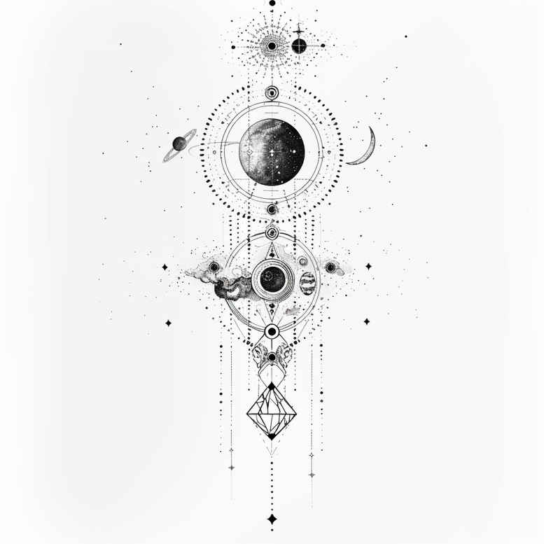 subtle-shading – tattoo design ideas free ai generated – symbolic – for-collarbone – Gallery: other-delicate-inkby-ai