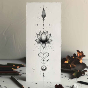 subtle-shading – tattoo design ideas free ai generated – ultra-thin – for-ankle – Gallery: other-delicate-inkby-ai