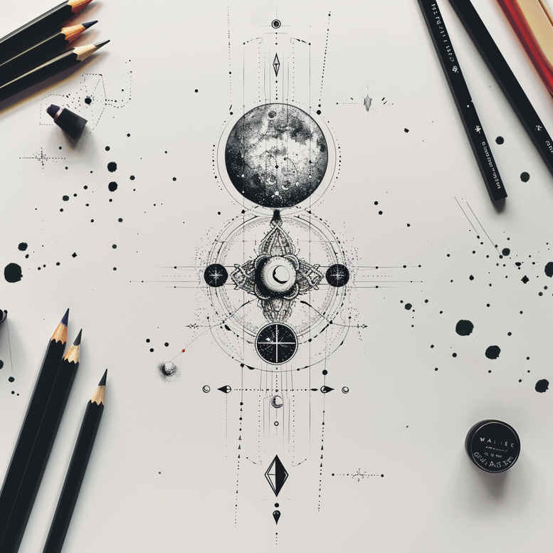 subtle-shading – tattoo design ideas free ai generated – unadorned – for-inner-arm – Gallery: other-delicate-inkby-ai