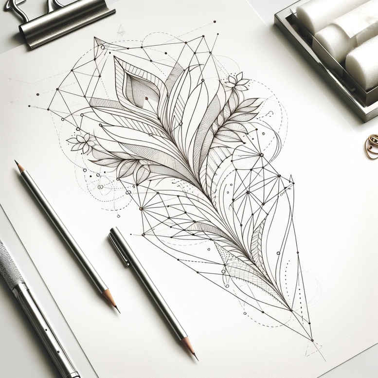 subtle-spiritual-tattoos – tattoo design ideas free ai generated – quiet – for-sternum – Gallery: other-delicate-inkby-ai