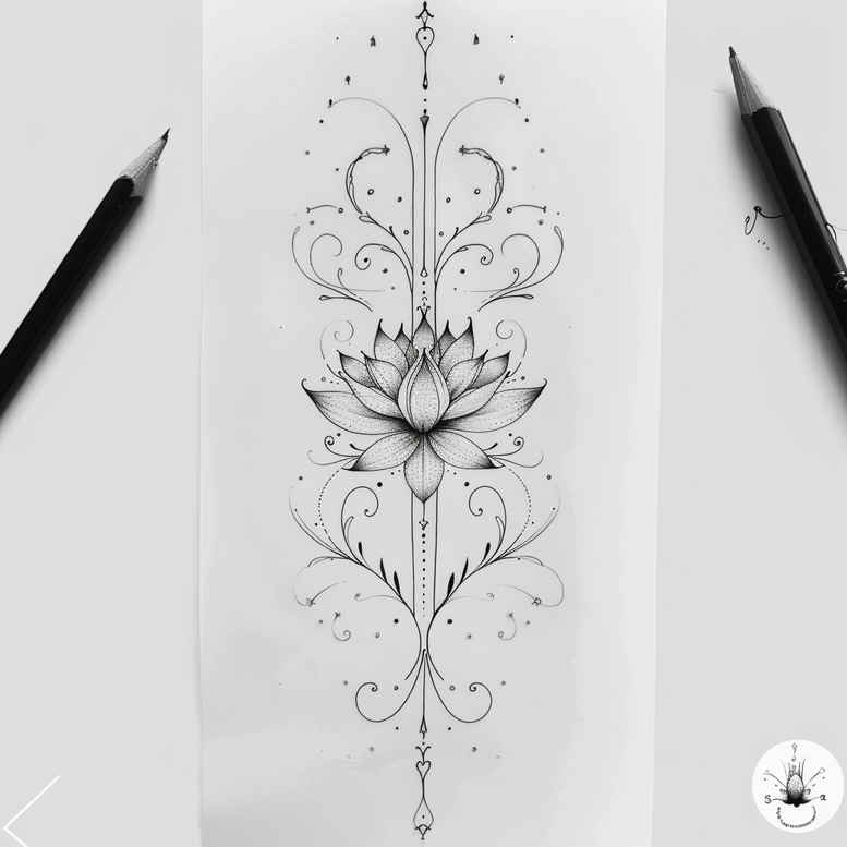 symbol-tattoos – tattoo design ideas free ai generated – monochrome – for-toe – Gallery: other-delicate-inkby-ai