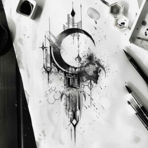 other-delicate tattoo design ideas punctual airy for collarbone