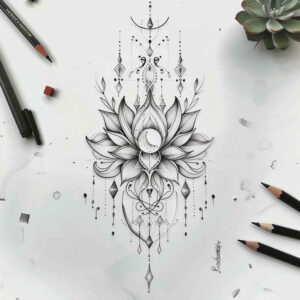 other-delicate tattoo design ideas minimalist airy shows determination