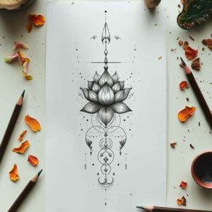 other-delicate tattoo design ideas discreet mark airy stands for strength