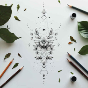 other-delicate tattoo design ideas iconic airy symbolising courage