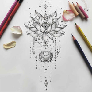 other-delicate tattoo design ideas micro line delicate forms symbolising strength