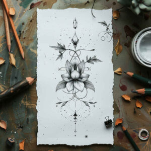 other-delicate tattoo design ideas subtle motif delicate motifs represents determination