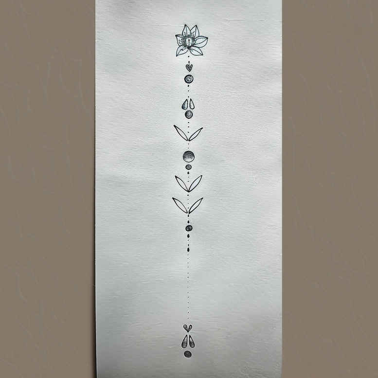 other-delicate tattoo design ideas modest detailed lines for chest