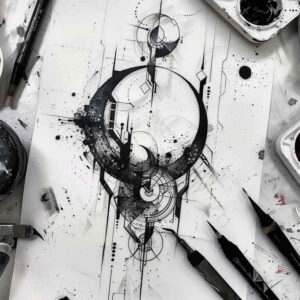other-delicate tattoo design ideas pinprick detailed symbolising endurance