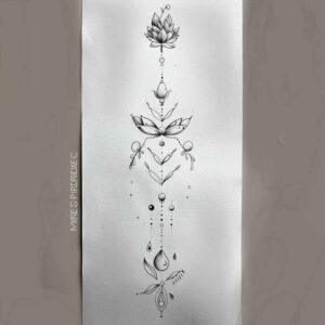 other-delicate tattoo design ideas quiet elegant symbolising determination