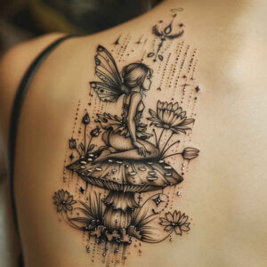 other-delicate tattoo design ideas no excess fine lines stands for strength