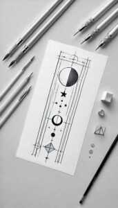 other-delicate tattoo design ideas airy touch flowing endurance and power
