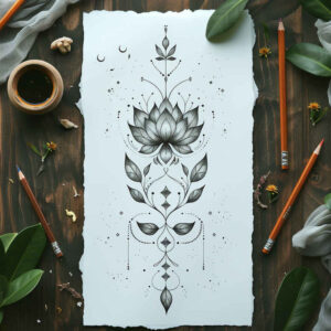 other-delicate tattoo design ideas clear-cut gentle stands for strength