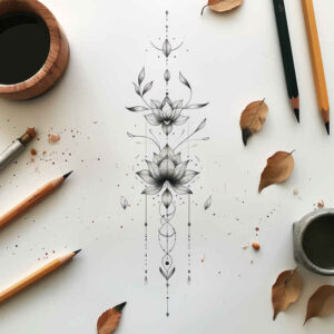 other-delicate tattoo design ideas plain tattoo graceful stands for determination