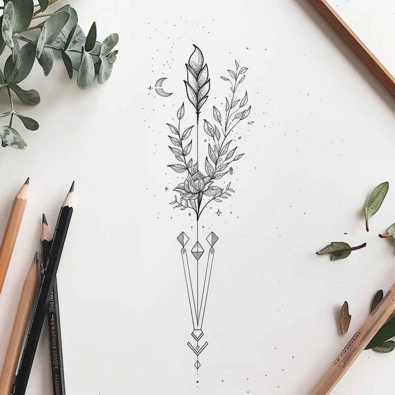 other-delicate tattoo design ideas minimalist script intricate for back shoulder