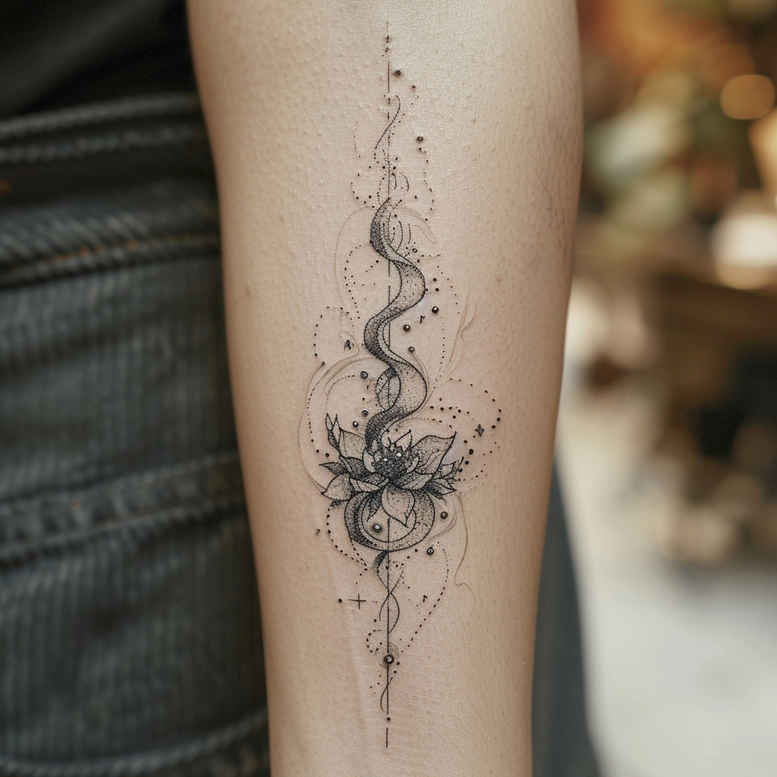 other-delicate tattoo design ideas lightweight intricate for lower back