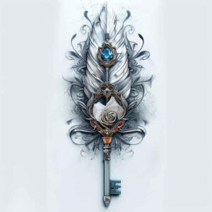 other-delicate tattoo design ideas tiny detail light contrast for foot