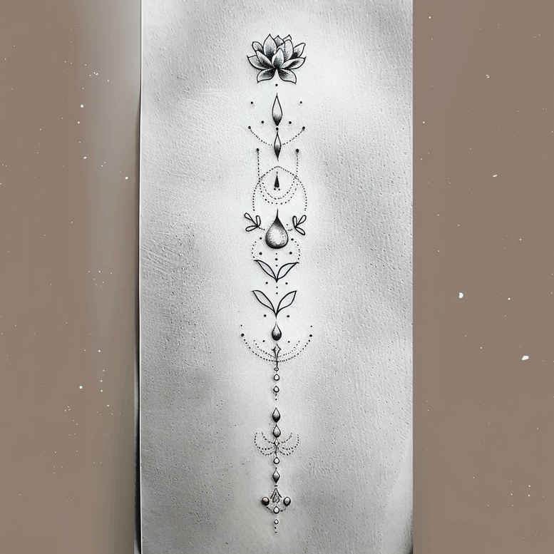 other-delicate tattoo design ideas petite light gradients determination and power
