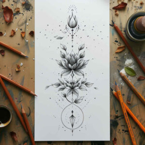 other-delicate tattoo design ideas nonintrusive minimalist for upper back