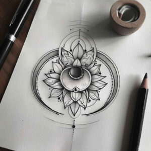 other-delicate tattoo design ideas small detail natural curves embodying resilience