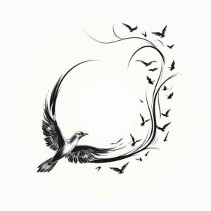 other-delicate tattoo design ideas pure shape natural flow for lower chest