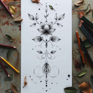 other-delicate tattoo design ideas tiny tattoo naturalistic for shoulder