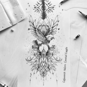 other-delicate tattoo design ideas single line naturalistic represents endurance