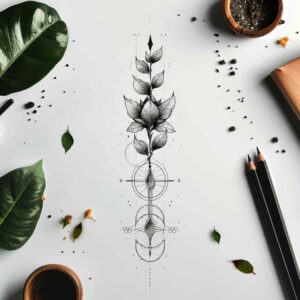 other-delicate tattoo design ideas concise ornamental embodying courage