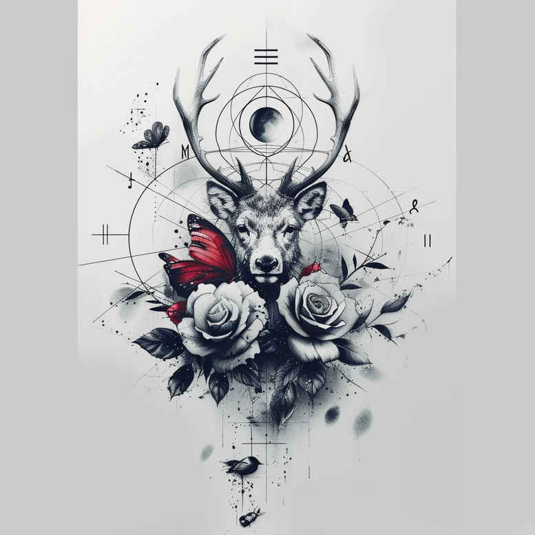other-delicate tattoo design ideas tiny detail ornamental embodying determination
