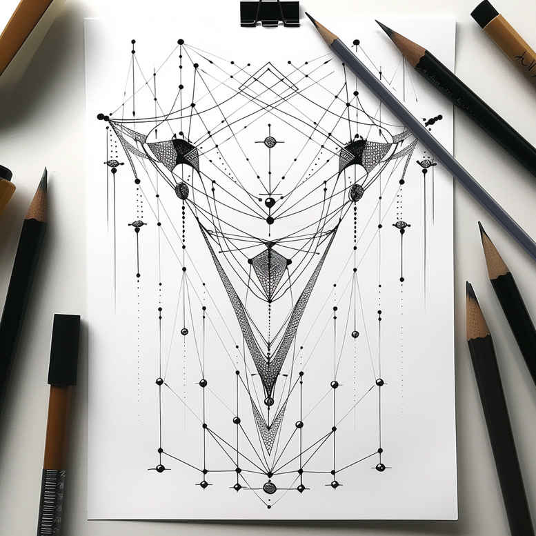 other-delicate tattoo design ideas symbolic ornamental for calf