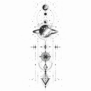 other-delicate tattoo design ideas subtle motif refined for calf