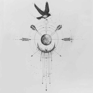 other-delicate tattoo design ideas airy refined for knee