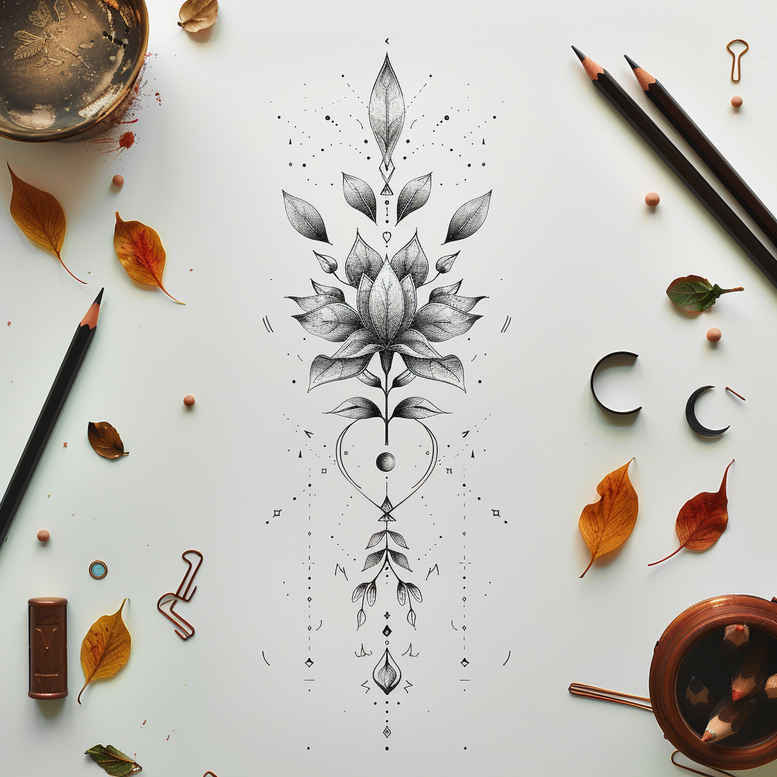 other-delicate tattoo design ideas no background refined stands for strength