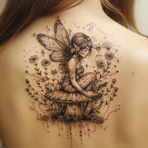 other-delicate tattoo design ideas negative space smooth gradients for abdomen