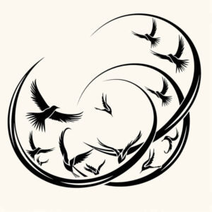 other-delicate tattoo design ideas clean stroke soft edges for shin