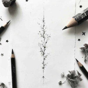 other-delicate tattoo design ideas simple icon soft edges for wrist side