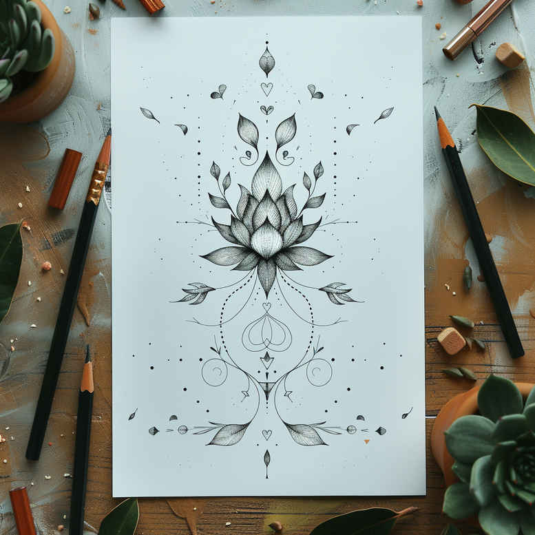 other-delicate tattoo design ideas nonintrusive soft light for palm