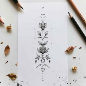 other-delicate tattoo design ideas plain tattoo soft textures for ankle