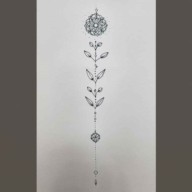 other-delicate tattoo design ideas symbolic soft textures for fingers