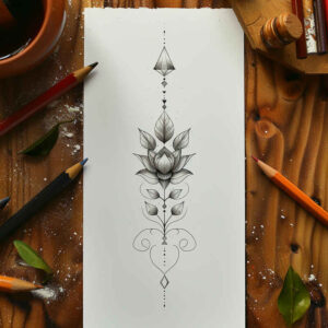 other-delicate tattoo design ideas pure motif soft textures for upper chest