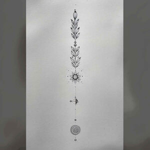 other-delicate tattoo design ideas clear-cut subtle patterns stands for determination