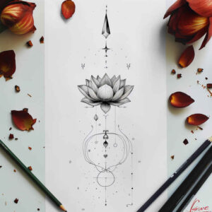 other-delicate tattoo design ideas outline only subtle shading for elbow