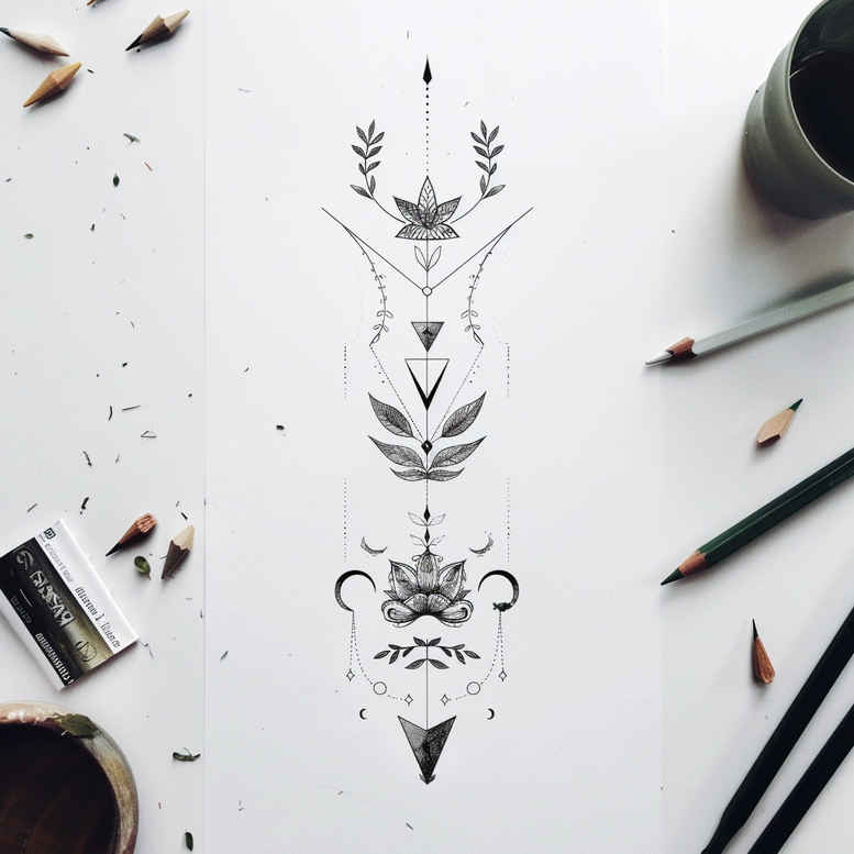 tattoos-with-delicate-symbolism – tattoo design ideas free ai generated – minimalist-script – for-temple – Gallery: other-delicate-inkby-ai