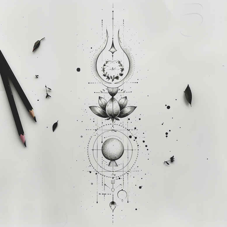 tattoos-with-fine-lines – tattoo design ideas free ai generated – discreet – for-arm – Gallery: other-delicate-inkby-ai