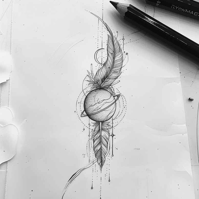 tattoos-with-light-effect – tattoo design ideas free ai generated – quiet-art – for-shin – Gallery: other-delicate-inkby-ai
