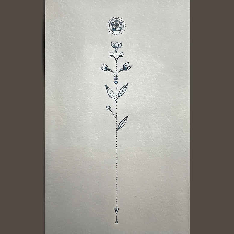 tattoos-with-soft-color – tattoo design ideas free ai generated – modest – for-outer-arm – Gallery: other-delicate-inkby-ai