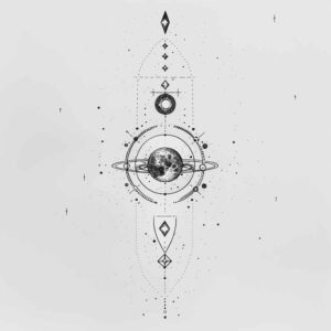 tattoos-with-soft-color – tattoo design ideas free ai generated – point-minimal – for-upper-chest – Gallery: other-delicate-inkby-ai